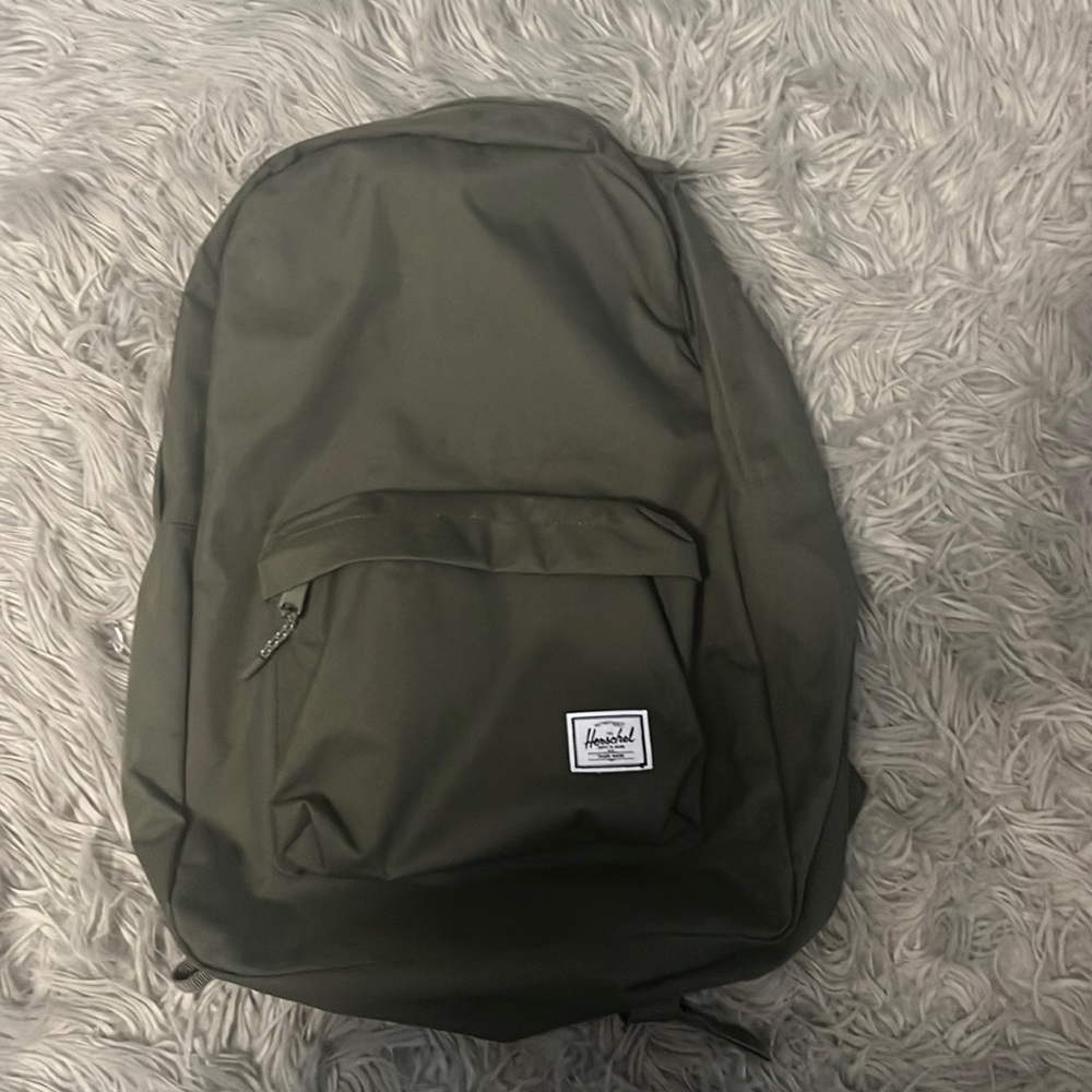 Herschel supply co army green backpack